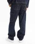 Ice-cream Pants Beige Ic Print Logo Indigo