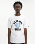 Aape T-Shirt Now Union Logo White