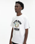 Aape T-Shirt Now Union Logo White