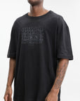 Maison Margiela T-Shirt Numbers Print Black