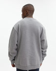 Iceberg Sweater Brushed Fleece Grey