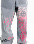 Ice-cream Jeans Tiger Scoop Denim Light Wash