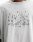 Maison Margiela T-Shirt Numbers Print White
