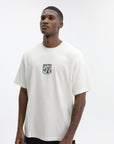 Kenzo T-Shirt Gots Jungle Ecru