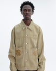 Billionaire Boys Club Jacket Diamonds & Dollars Pocket Logo Sand