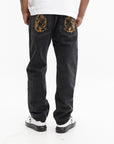 Billionaire Boys Club Pants Faded Arch Logo Black