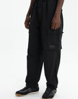 Aape Cargo Pants Pocket Logo Black