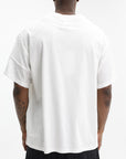 Maison Margiela T-Shirt Flower Neckline Print White
