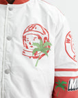 Billionaire Boys Club Jacket Stadium Bomber White/Red