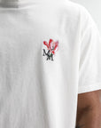 Maison Margiela T-Shirt Mm Logo Print White
