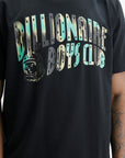 Billionaire Boys Club T-Shirt Leopard Camo Arch Black