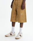 Aape Shorts Trade Mark Denim Light Beige