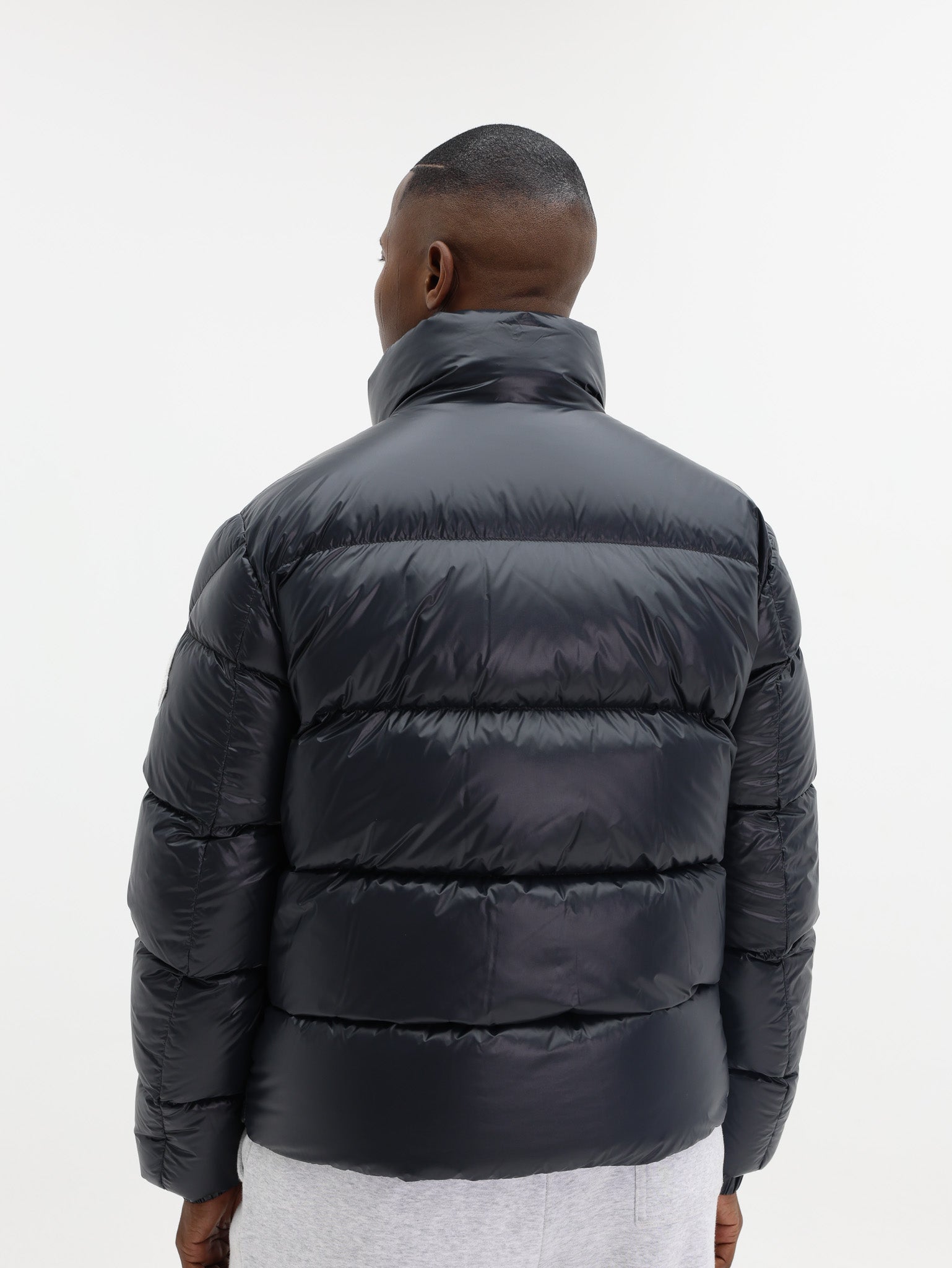 Moncler Jacket Tripiti Puffer Logo Black - AL Capone Premium