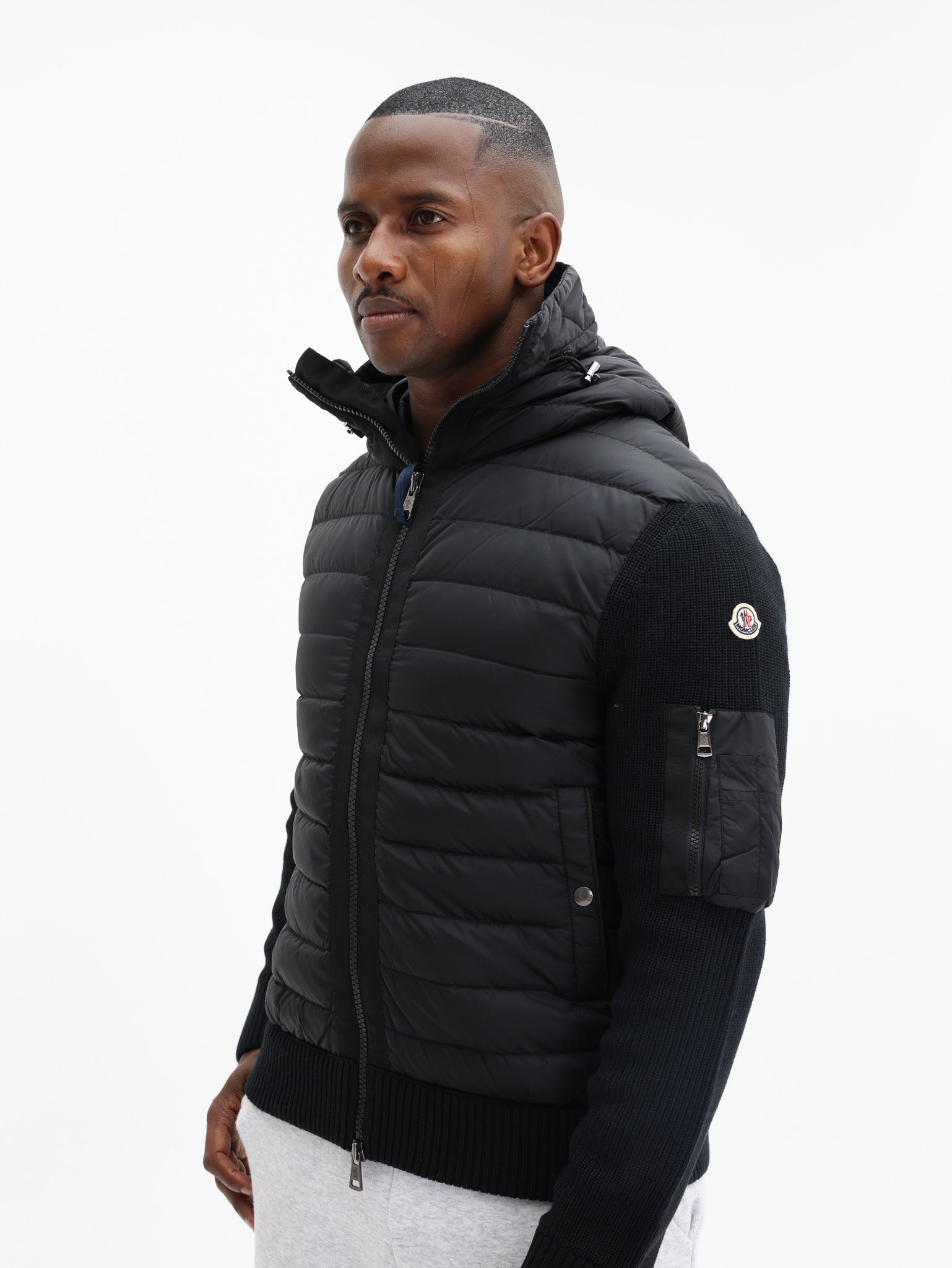Moncler Cardigan Tricot Black - AL Capone Premium