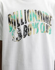Billionaire Boys Club T-Shirt Leopard Camo Arch White