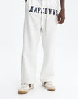 Aape Track Pants Unvs Logo Ivory