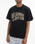 Billionaire Boys Club T-Shirt Leopard Print Arch Black
