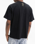 Billionaire Boys Club T-Shirt Leopard Print Arch Black