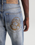 Billionaire Boys Club Jeans Astro Selvedge Denim Heavy Wash Blue