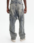 Big T Strap Cargo With Zip Elizabeth St Medium Wash