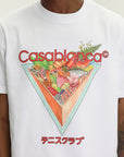Casablanca T-Shirt Tennis Club Icon White