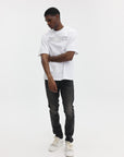 Casablanca T-Shirt Casa Chrome White