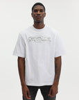 Casablanca T-Shirt Casa Chrome White