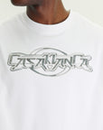 Casablanca T-Shirt Casa Chrome White