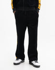 Billionaire Boys Club Track Pants Yellow Logo Tape Black