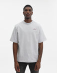Casablanca T-Shirt PVC Patch Oversized Grey