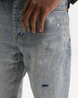 Purple Jeans Light Vintage Slash Indigo