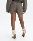 Isabel Marant Shorts Nirma Dark Bronze