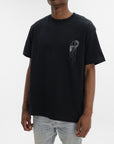 Purple T-Shirt Hwt Black