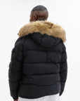 Moncler Jacket Puffer Logo Black