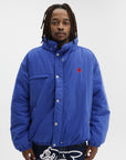 Icecream Jacket Dropped Cone Puffer Blue