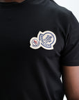 Moncler T-Shirt Maglia Logo Black