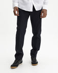 Etro Pants Roma Flat Front Black