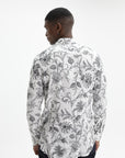 Etro Shirt Shirt Roma White-Black