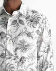 Etro Shirt Shirt Roma White-Black
