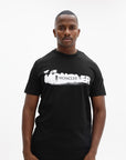 Moncler T-Shirt Smudge Logo Black