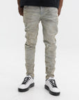 Purple Jeans Skinny Mud Tan