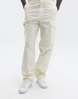 Msgm Cargo Pant Off White