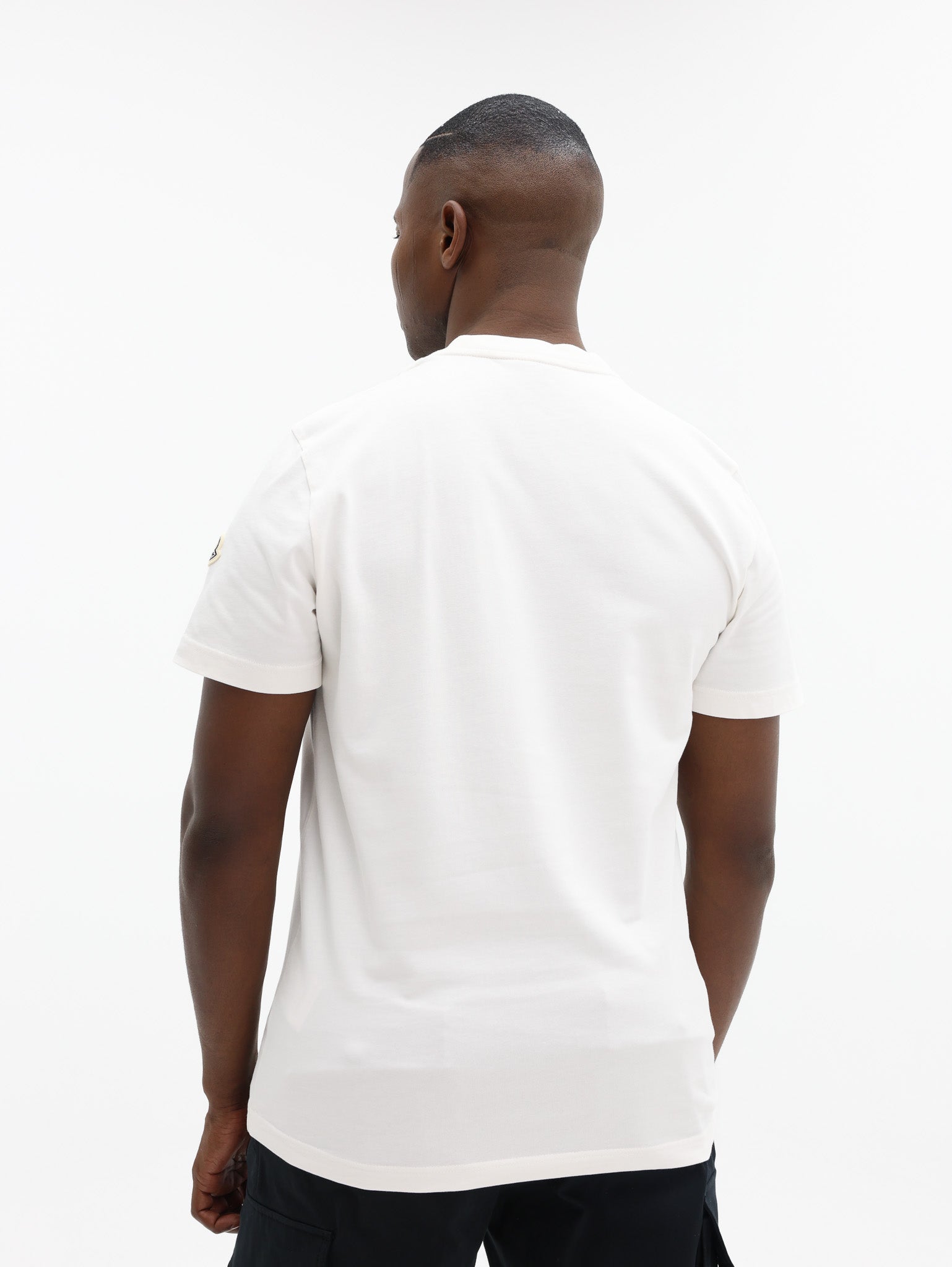 Moncler T-Shirt Logo White - AL Capone Premium