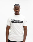Moncler T-Shirt Smudge Logo White