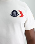 Moncler T-Shirt Logo Off-White
