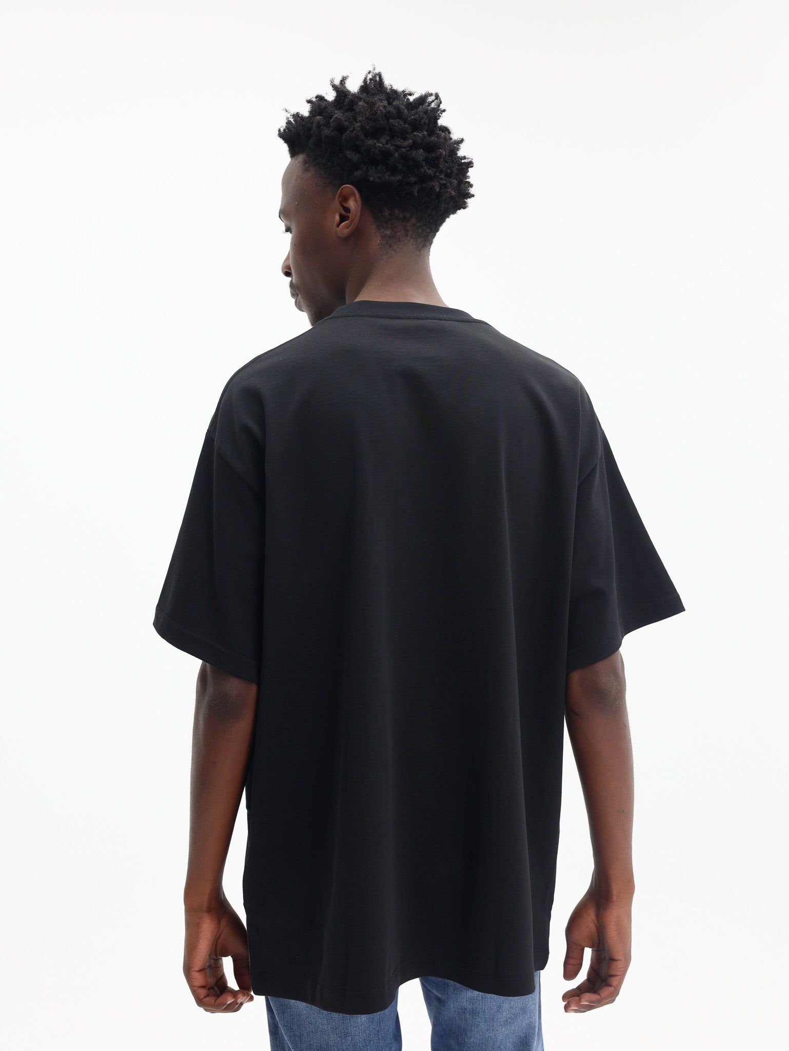 Just Cavalli T-Shirt Embroidery Logo Black-AL Capone Premium