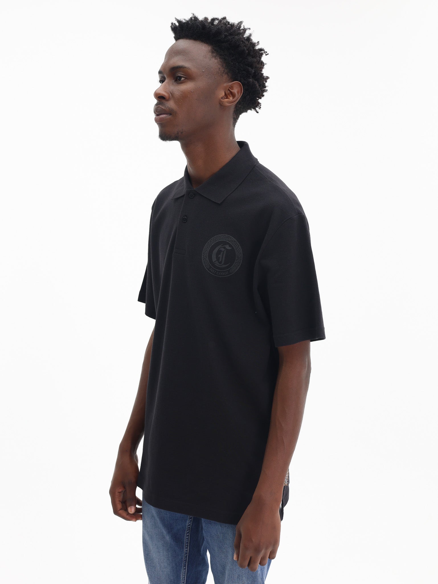 Just Cavalli Golfer CJ Snake Rubber Black-AL Capone Premium