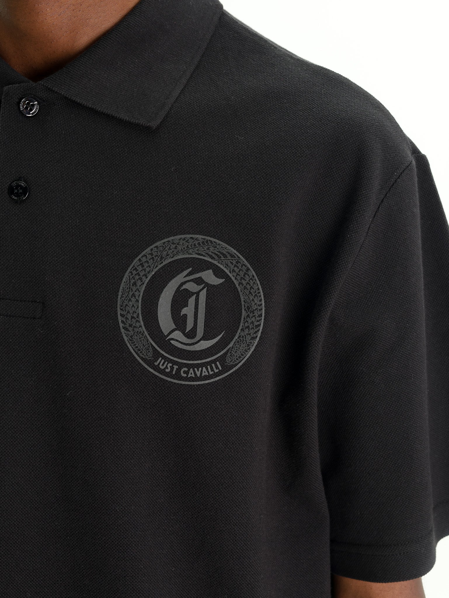 Just Cavalli Golfer CJ Snake Rubber Black-AL Capone Premium