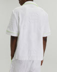 Casablanca Shirt Towelling Monogram White