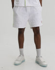 Casablanca Shorts Towelling Monogram White